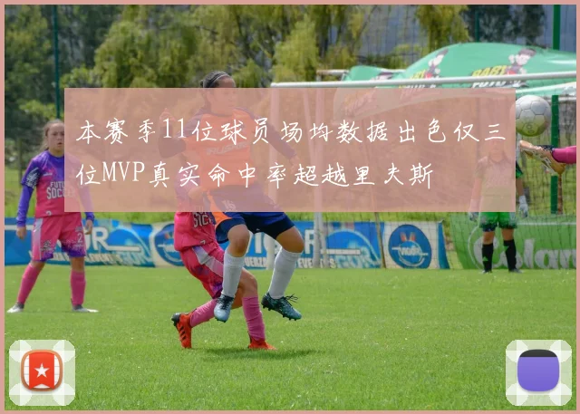 本赛季11位球员场均数据出色仅三位MVP真实命中率超越里夫斯